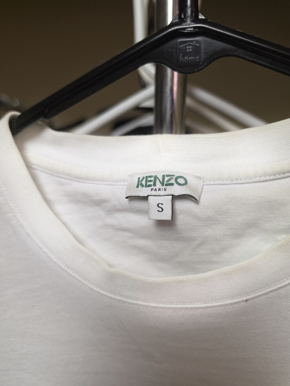 Kenzo White Short-Sleeve Logo T-Shirt - Picture 2 of 2